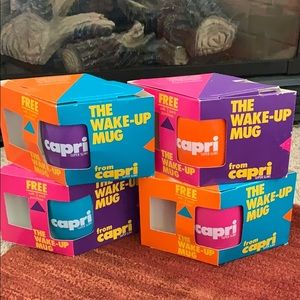 Vintage 1993 Capri Super Slims “The Wake Up Mug”
